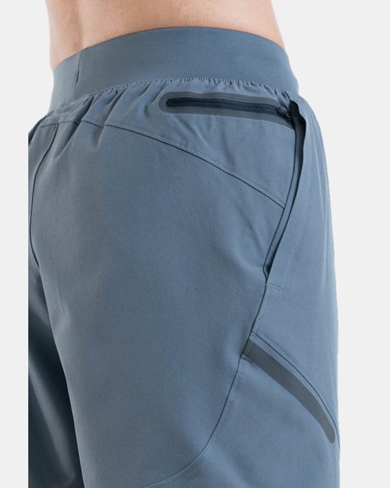 Men's UA Unstoppable Shorts in Gray image number 4